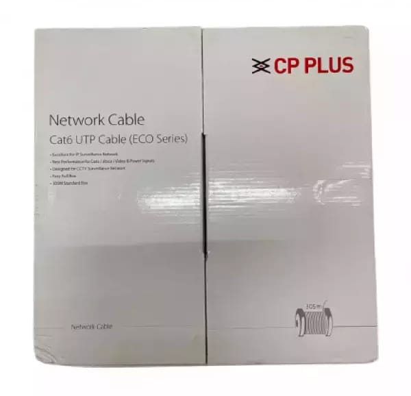 CP PLUS Cat6 UTP Network Cable 305M Roll Patna